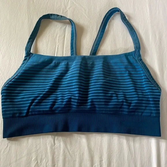Patagonia Active Mesh Bra Blue Size Small - Picture 1 of 4